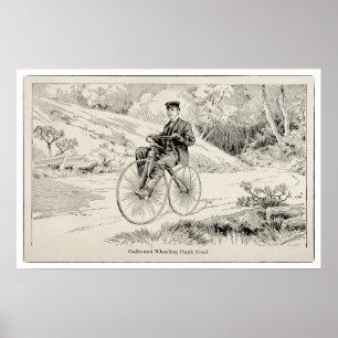 Impressão de ciclismo de arte, energia e locomoção