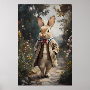 Impressão de Coelho Vitoriano, Coelho de Páscoa, C