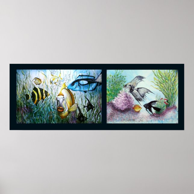 Impressão de Colagem de Bubba e Amigos (Frente)