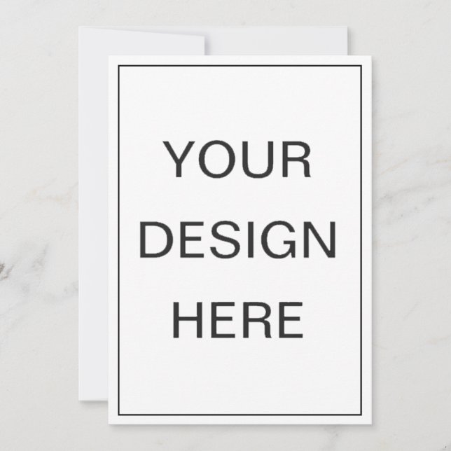 Impressão de Convite 13x18 cm (Frente)