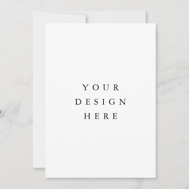 Impressão de Convite 5x7 (Frente)