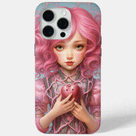 Impressão de Coração Rosa Boneco BerryPunk