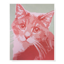 Impressão de Coral Cat