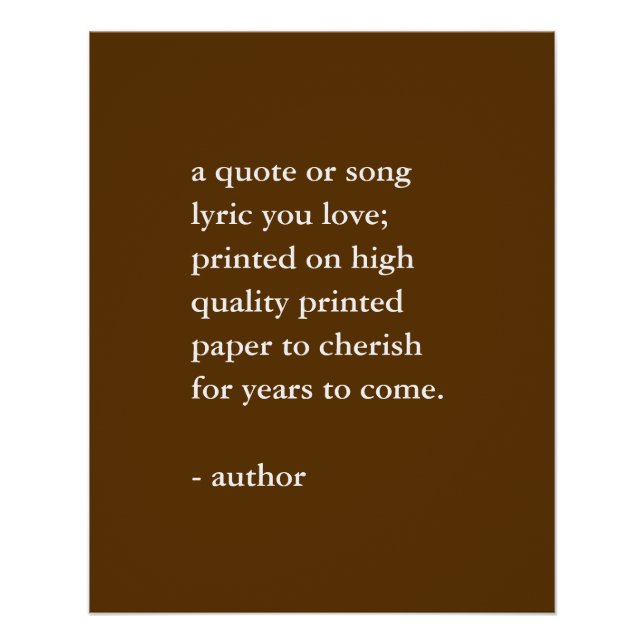 Impressão de cotação personalizada neutra (Frente)