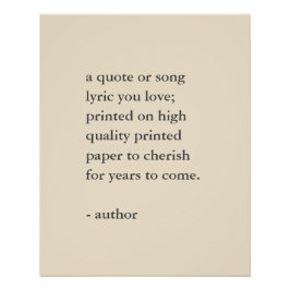 Impressão de cotação personalizada neutra