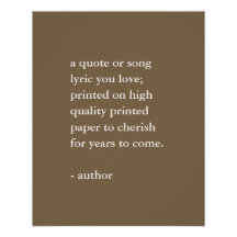 Impressão de cotação personalizada neutra