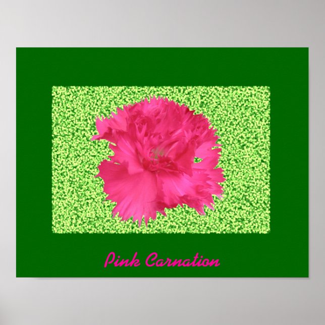 Impressão de Cravagem Rosa (Frente)