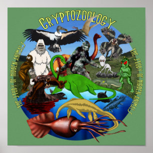 Impressão de criptozoologia