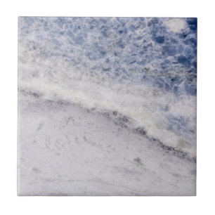 Impressão de Cristal Quartz Azul de Calcite Azul M