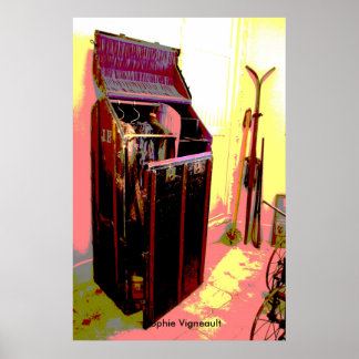 impressão de decor psicodélico