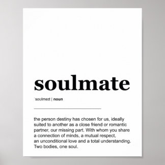 Impressão de Definição Soulmate