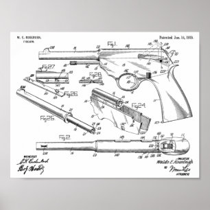 impressão de Desenho Automático de Arte Patente de