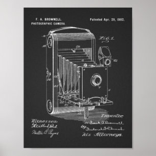 Impressão de Desenho de Arte de Câmara de 1902