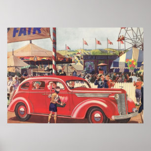 impressão de Desoto de 1940