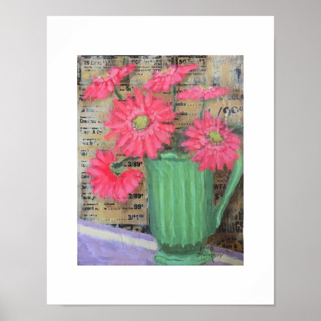 impressão de "Dia do Sol" 11"x14" (Frente)