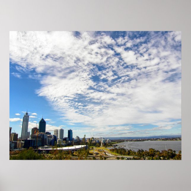 Impressão de domingo em Perth em agosto (Frente)