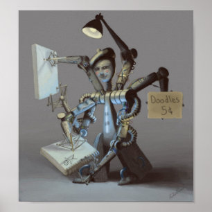 Impressão de Doodlebot