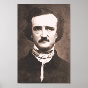 Impressão de Edgar Allan Poe