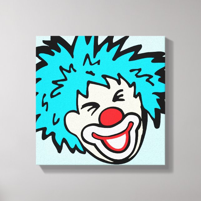 Impressão de embrulho gráfico de palhaços humoríst (Frente)