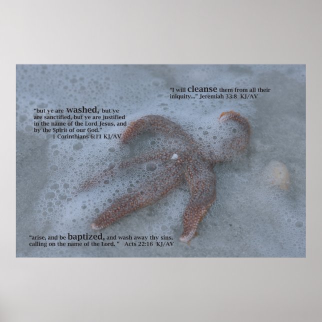 Impressão de Escritura Baptism (Frente)