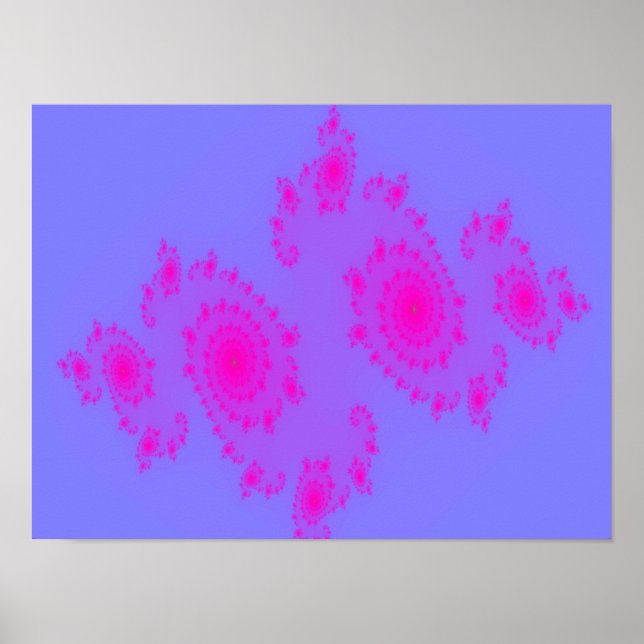 Impressão de Espirro Rosa (Frente)