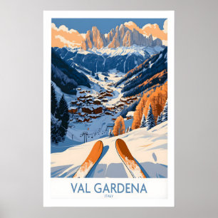 Impressão de Esqui Val Gardena - Itália 1