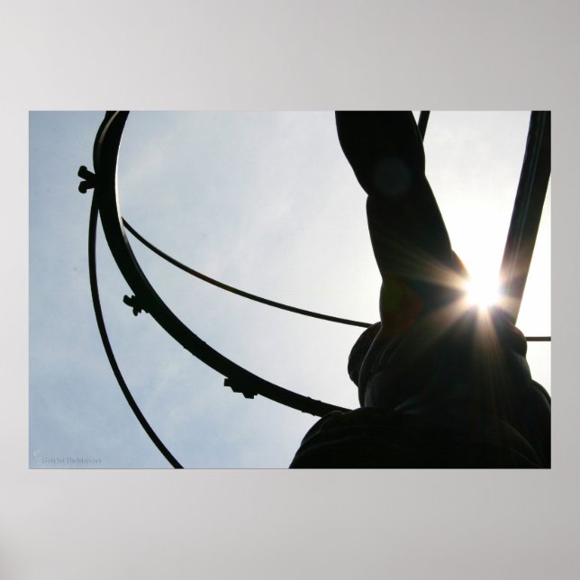 Impressão de estátua Atlas (Frente)