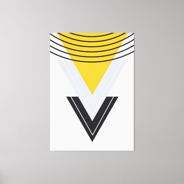 Impressão de Estilo de Arte Moderna (Frente)