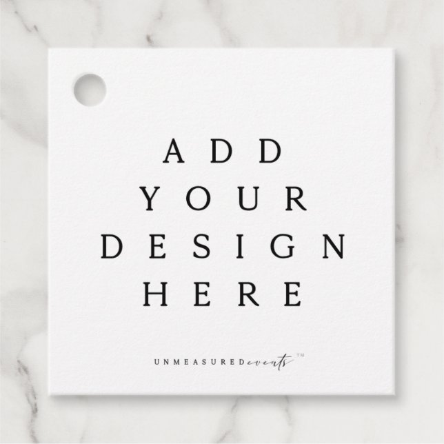 Impressão de Etiqueta Quadrada/Redonda (Frente)