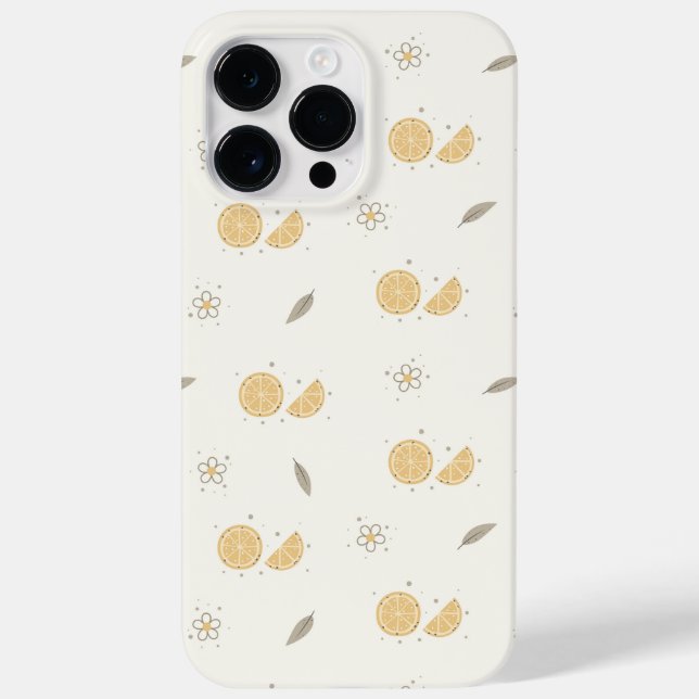 Impressão de Fatia Laranja Decorativa (Verso)