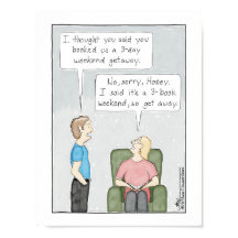 impressão de Fim de Semana de 3 Livros