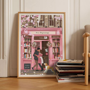 Impressão de Flor de Cerejeira Loja de Livros Impr