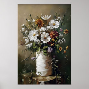 Impressão de Flor em Rolo de Papel Higiênico, Banh
