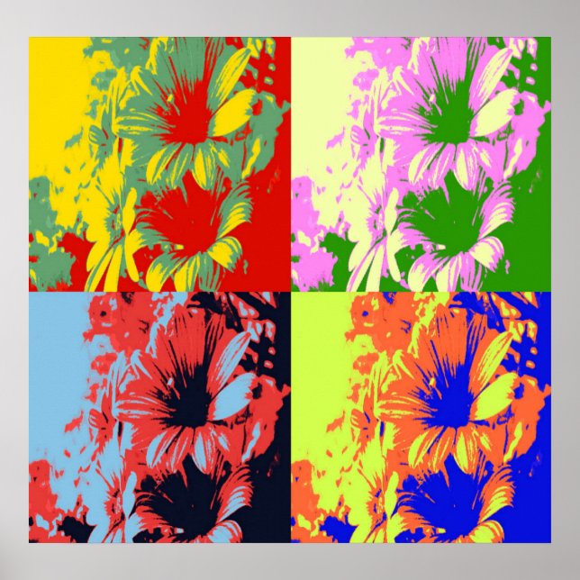 impressão de flores (Frente)