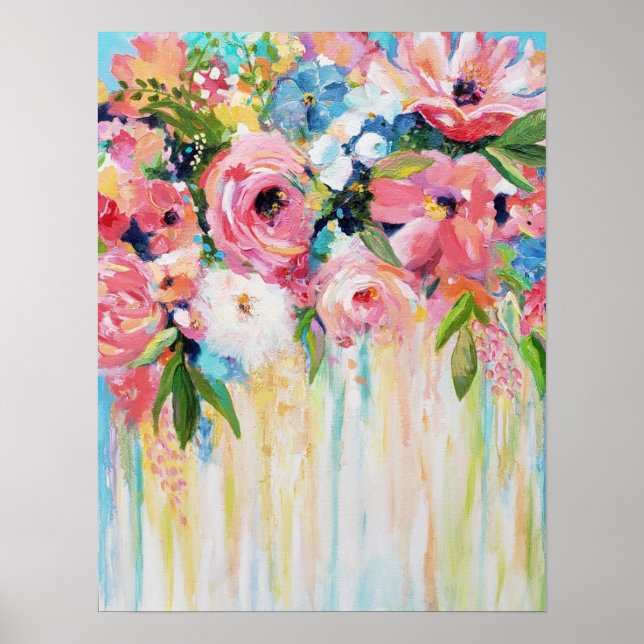 Impressão de Flores Selvagens, Arte em Poster de P (Frente)