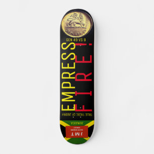 IMPRESSÃO DE FOGO Skateboard