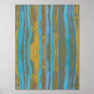 Impressão de folha de vidro ondulado