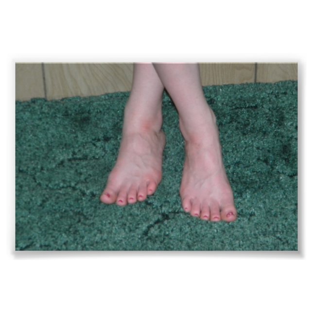 Impressão de Foto Amber Feet (Frente)