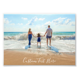 Impressão de Foto com Texto Personalizado