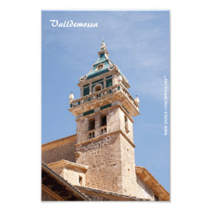 Impressão de foto da Cartuxa de Valldemossa