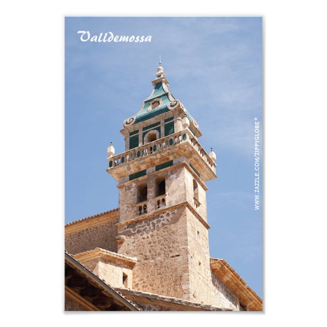 Impressão de foto da Cartuxa de Valldemossa (Frente)