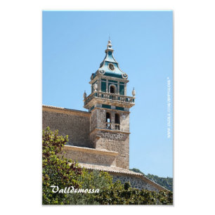 Impressão de foto da Cartuxa de Valldemossa