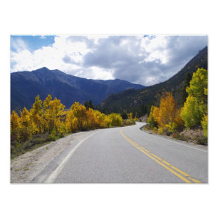 Impressão de foto da paisagem cênica do Colorado