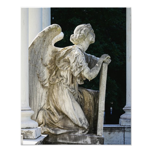 Impressão de Foto de Angel Victorian Graveyard (Frente)