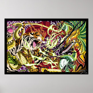 Impressão de Foto de Dança de Ascensão