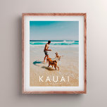 Impressão de Foto de Destino<br><div class="desc">Uma canvas personalizada com uma foto personalizada de férias é a forma perfeita de adicionar um toque de nostalgia ao seu espaço de vida. A foto é impressa na canvas, criando uma representação vívida e atordoante das suas férias. Para personalizar ainda mais a arte de parede, seu destino de férias...</div>