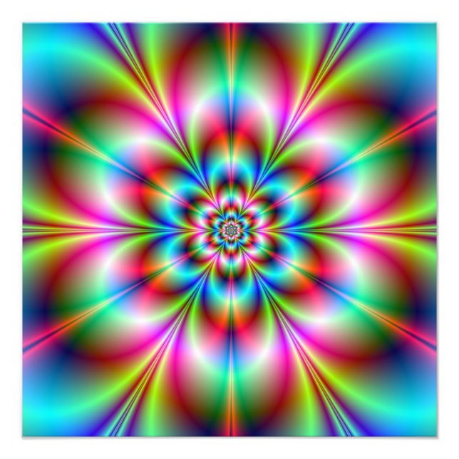 Impressão de Foto de Energia de Flor (Frente)