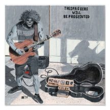 Impressão de Foto de Fantasia de Música Metálica Z