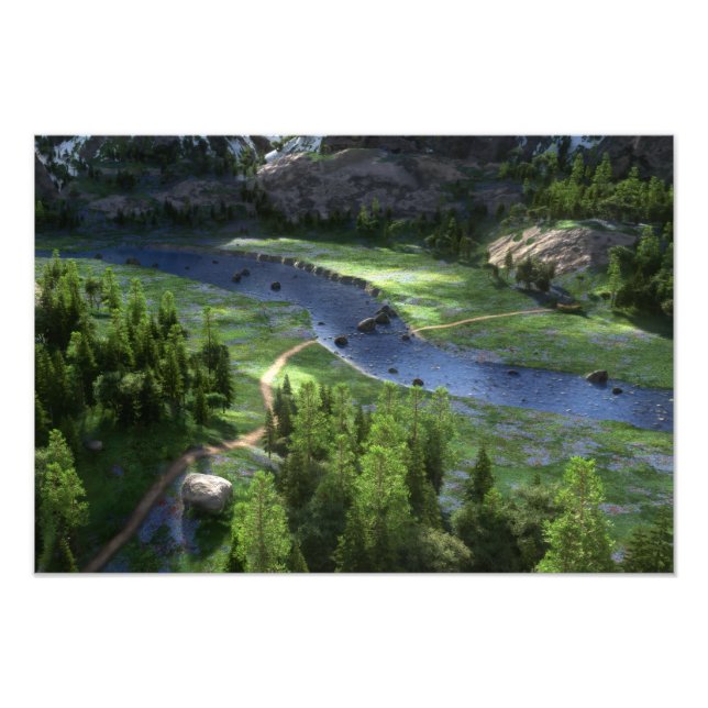 Impressão de Foto de Solidão Cwm (Frente)