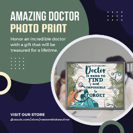 Impressão de Foto do Doutor Incrível